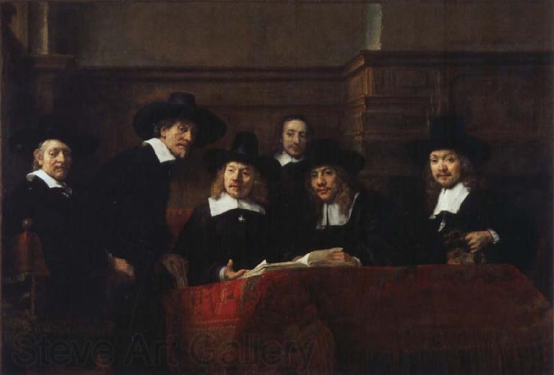 REMBRANDT Harmenszoon van Rijn The Syndics